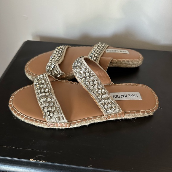 EUC Steve Madden Zendaya Espardrille Sandal - Picture 6 of 9